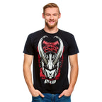 Produktbild Loki - Svart T-shirt med hornad hjälm