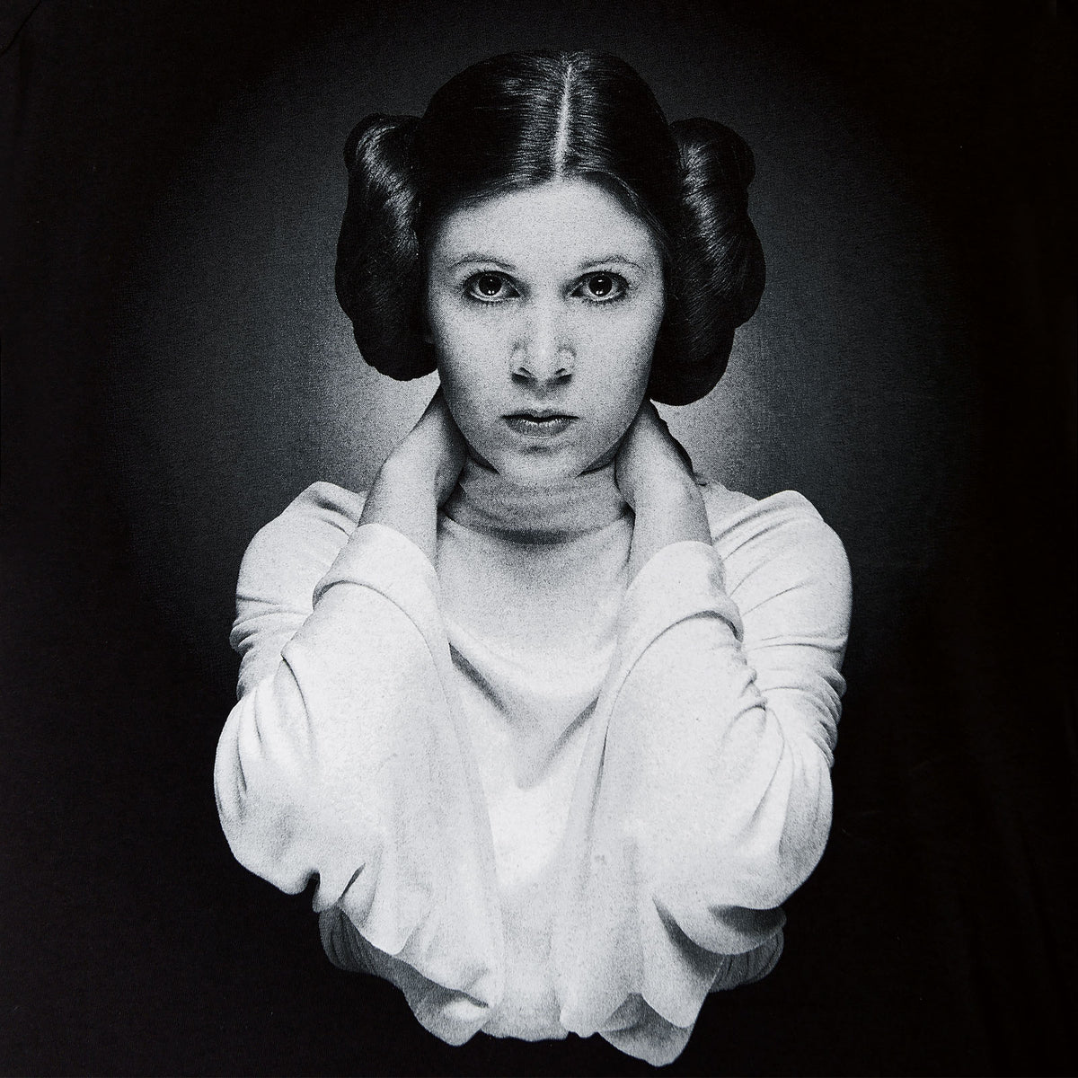 Produktbild Star Wars - Leia Porträtt T-shirt dam svart