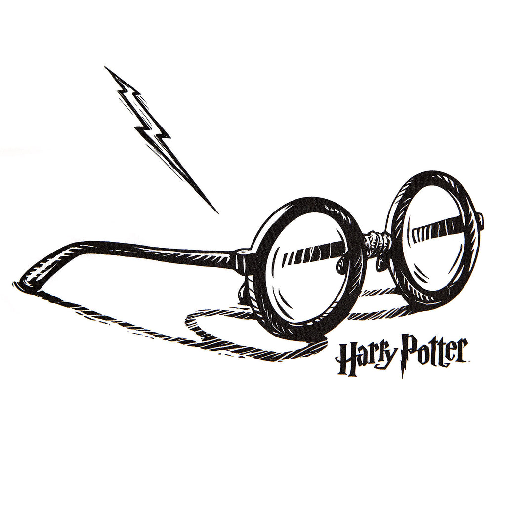 Produktbild Harry Potter - Glasögon Linne vit