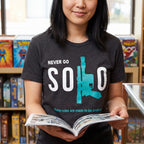 Produktbild Star Wars - Never Go Solo T-shirt grå