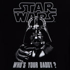 Produktbild Star Wars - Darth Vader Who's Your Daddy T-shirt barn svart
