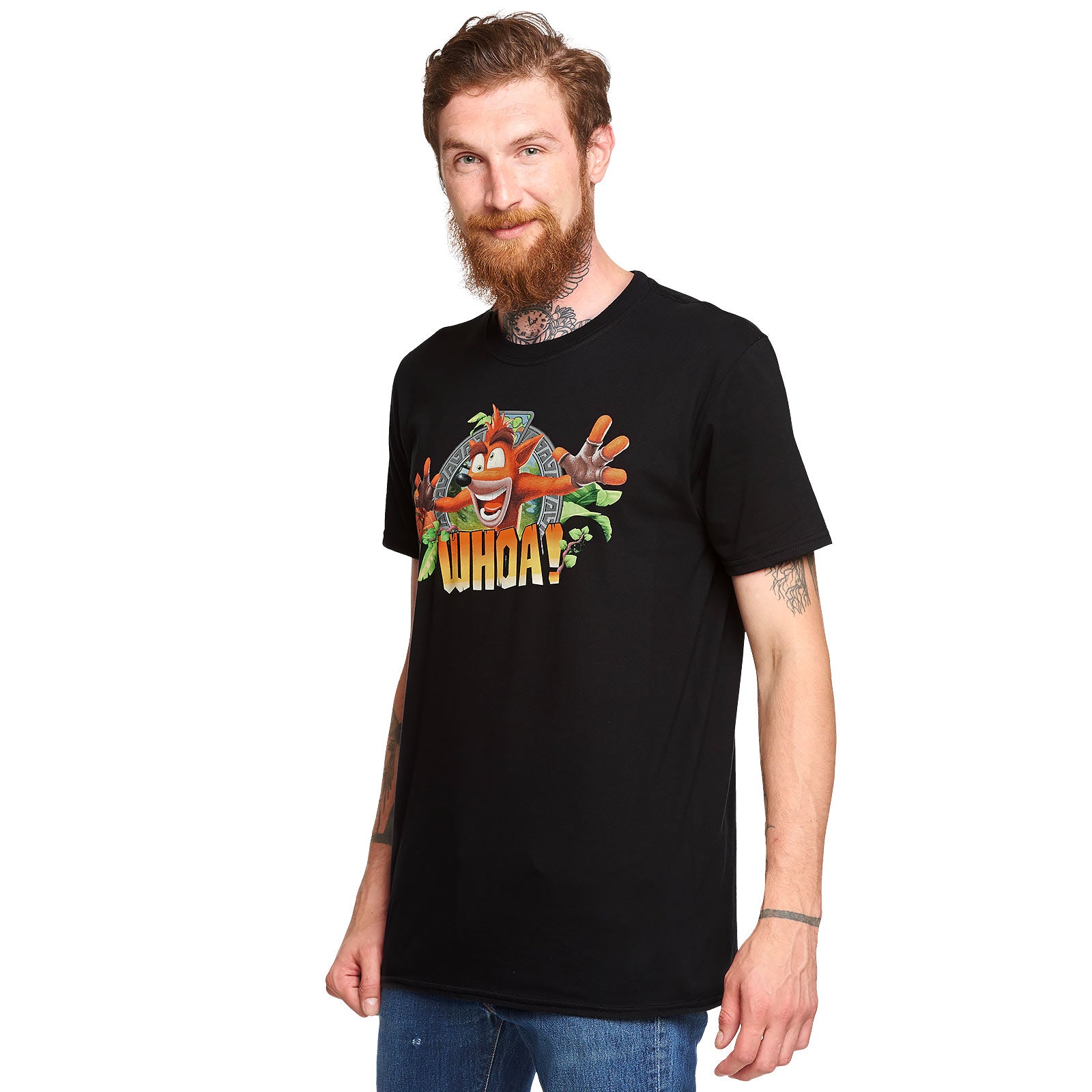 Produktbild Crash Bandicoot - Whoa T-shirt svart