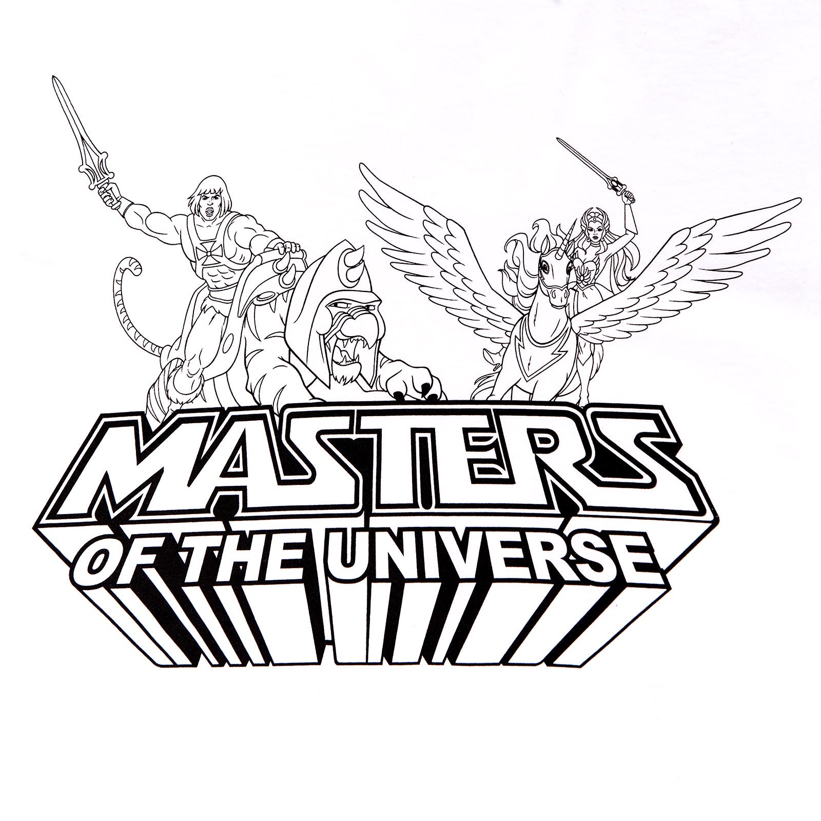 Produktbild Masters of the Universe - He-Man & She-Ra T-shirt