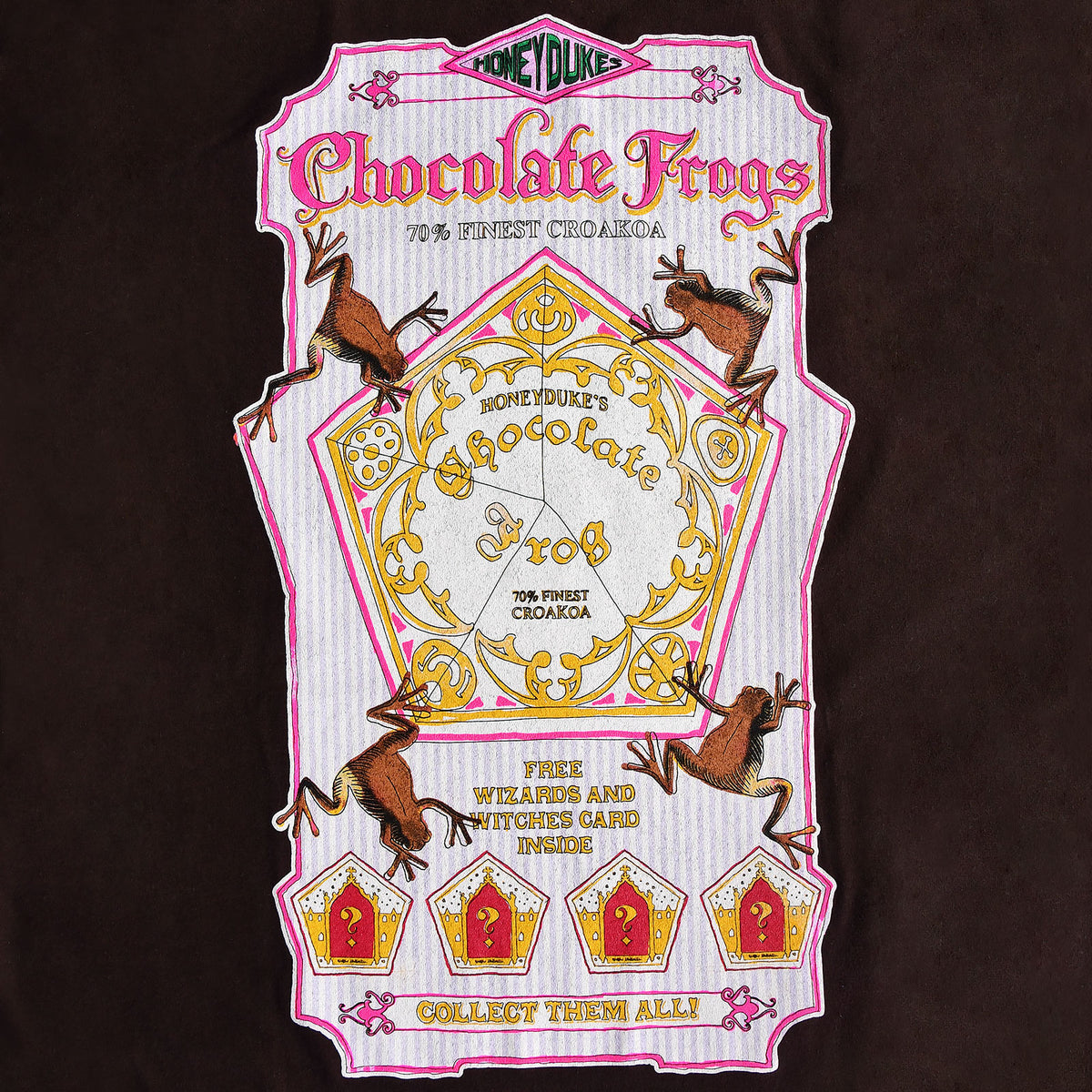 Produktbild Harry Potter - Honeydukes Chokladgroda T-shirt Dam brun