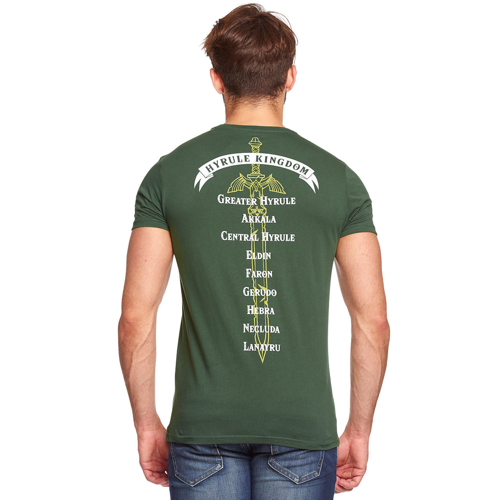 Produktbild Zelda - Hyrule Kingdom Tour T-shirt grön