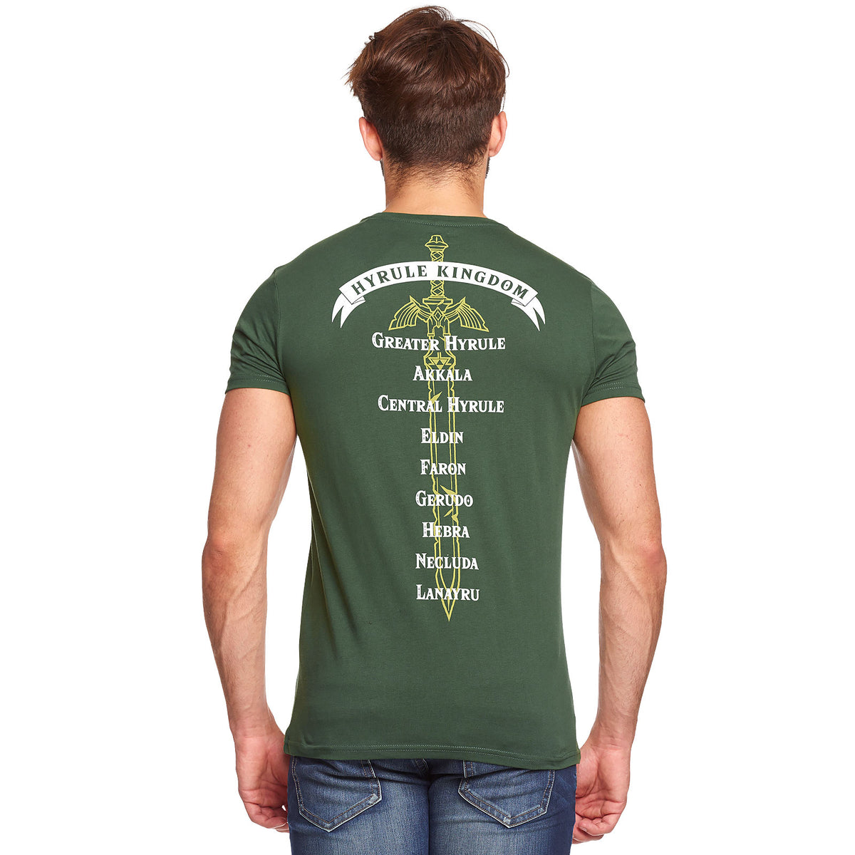 Produktbild Zelda - Hyrule Kingdom Tour T-shirt grön