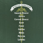 Produktbild Zelda - Hyrule Kingdom Tour T-shirt grön