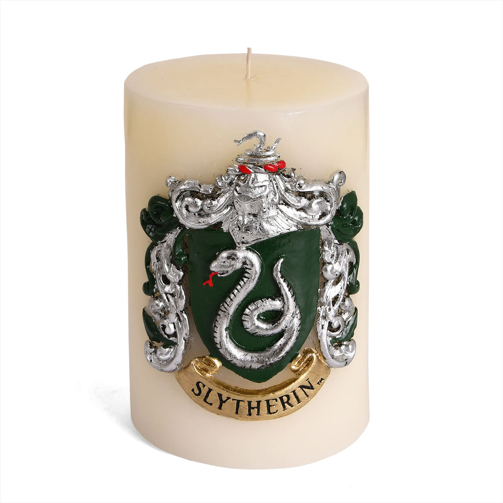 Produktbild Harry Potter - Slytherin XL-ljus med vapensköld