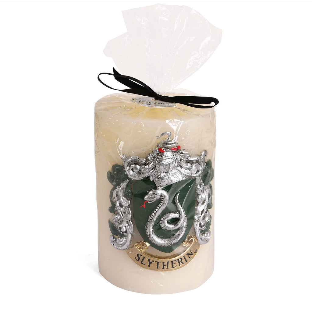 Produktbild Harry Potter - Slytherin XL-ljus med vapensköld