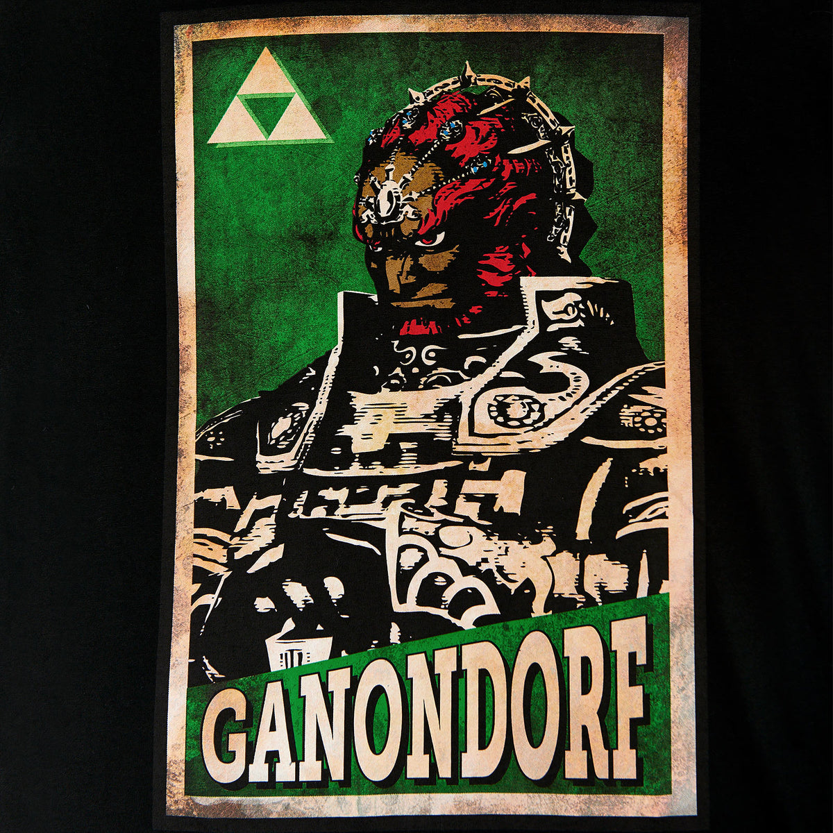 Produktbild Zelda - Ganondorf Propaganda Poster T-shirt svart