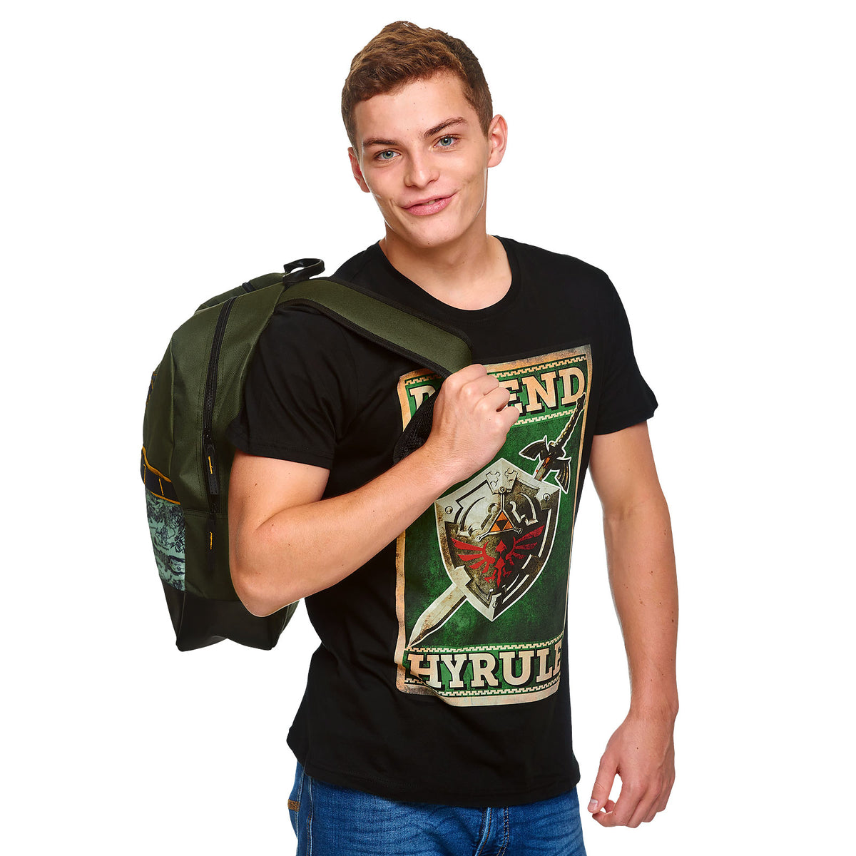 Produktbild Zelda - Defend Hyrule Propaganda Poster T-shirt svart