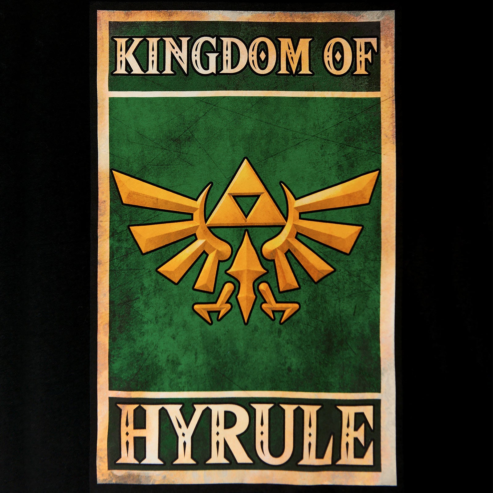 Produktbild Zelda - Kingdom of Hyrule Propaganda Poster T-Shirt svart
