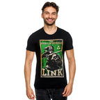 Produktbild Zelda - Link Hjälten från Hyrule Propaganda Poster T-Shirt svart