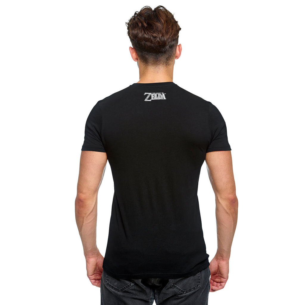 Produktbild Zelda - Link Hjälten från Hyrule Propaganda Poster T-Shirt svart