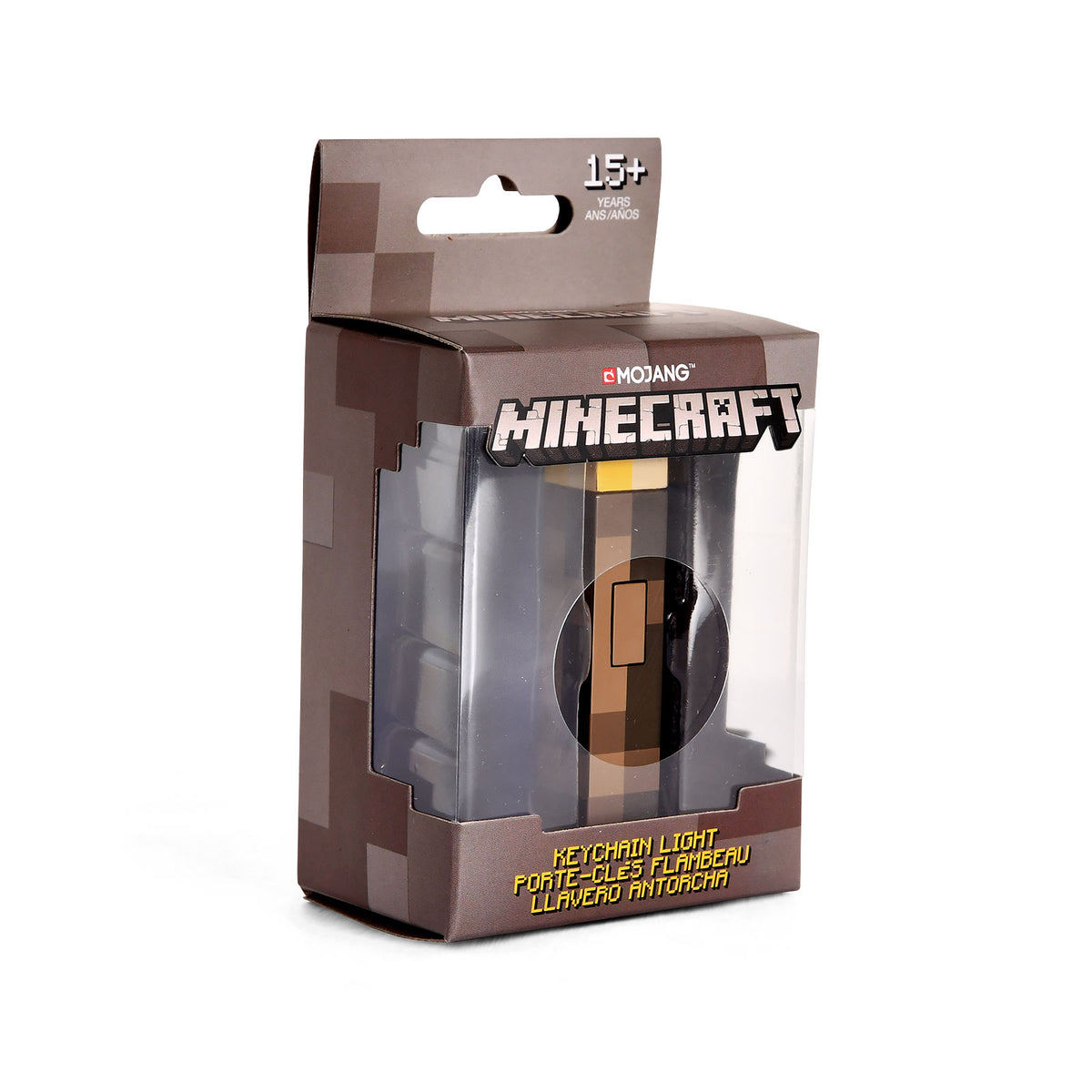 Produktbild Minecraft - LED nyckelring i fackelform