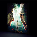 Produktbild Harry Potter - Harry vs. Voldemort Väggbild med ljus