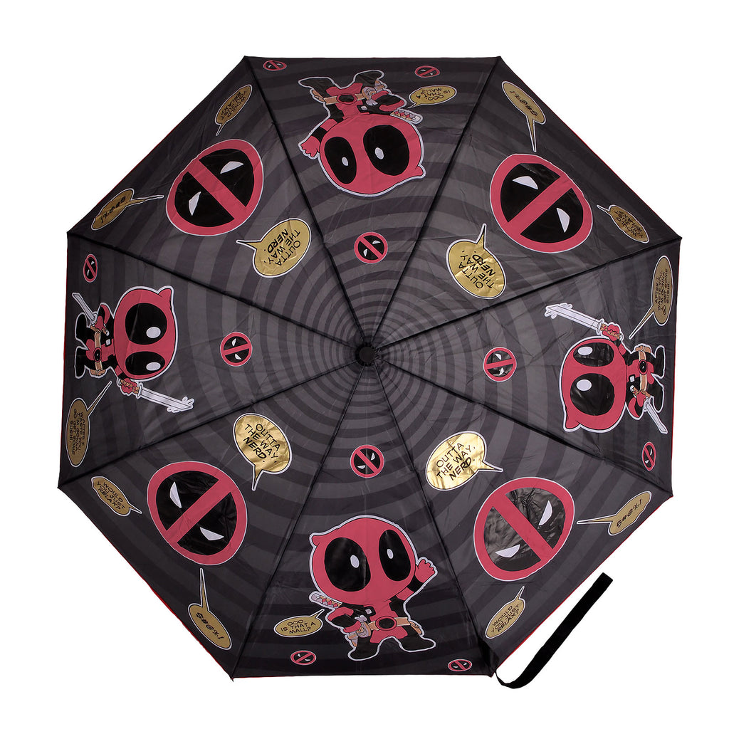 Produktbild Deadpool - Chibi paraply med Aqua-effekt