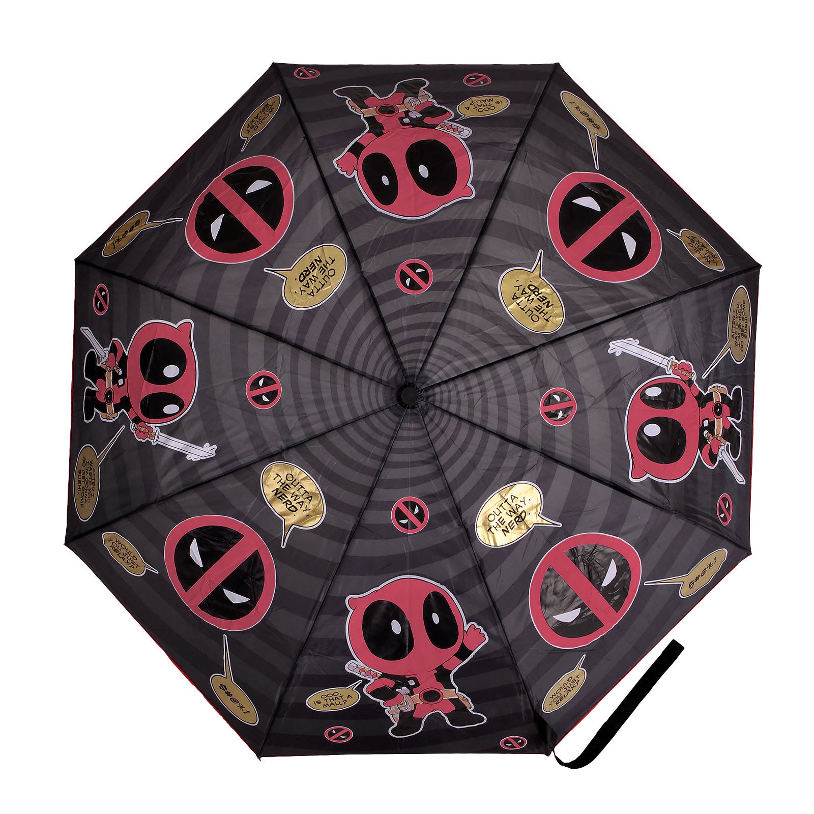 Produktbild Deadpool - Chibi paraply med Aqua-effekt