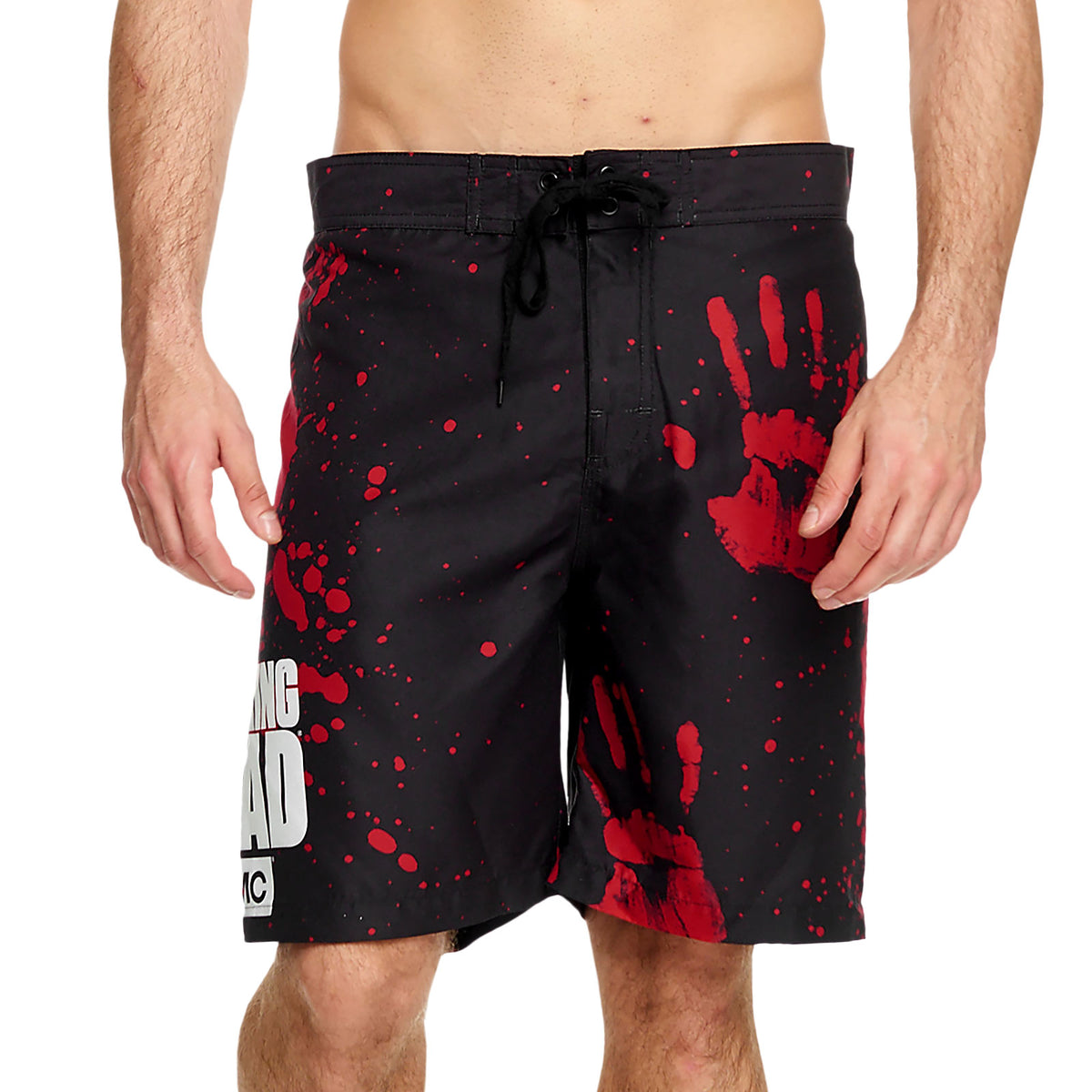 Produktbild Walking Dead - Blood Hands Badshorts svart