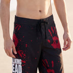 Produktbild Walking Dead - Blood Hands Badshorts svart
