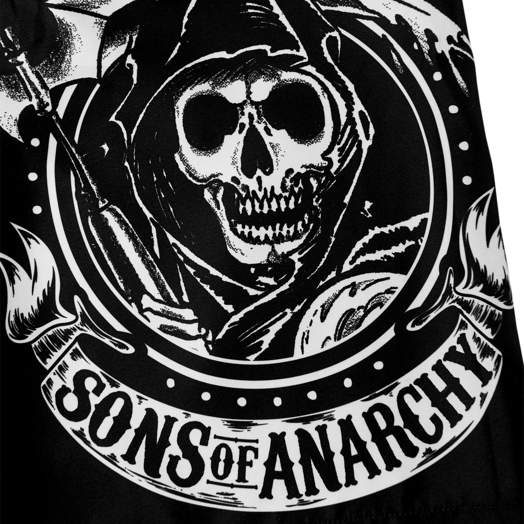 Produktbild Sons of Anarchy - Reaper Logo Badshorts svart