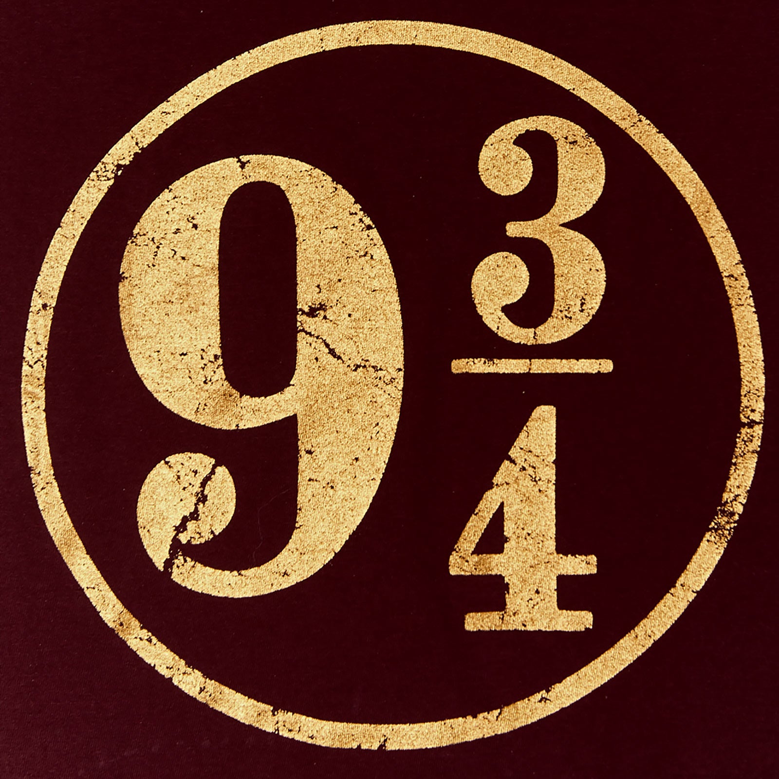 Produktbild Harry Potter - Plattform 9 3/4 T-shirt för damer röd