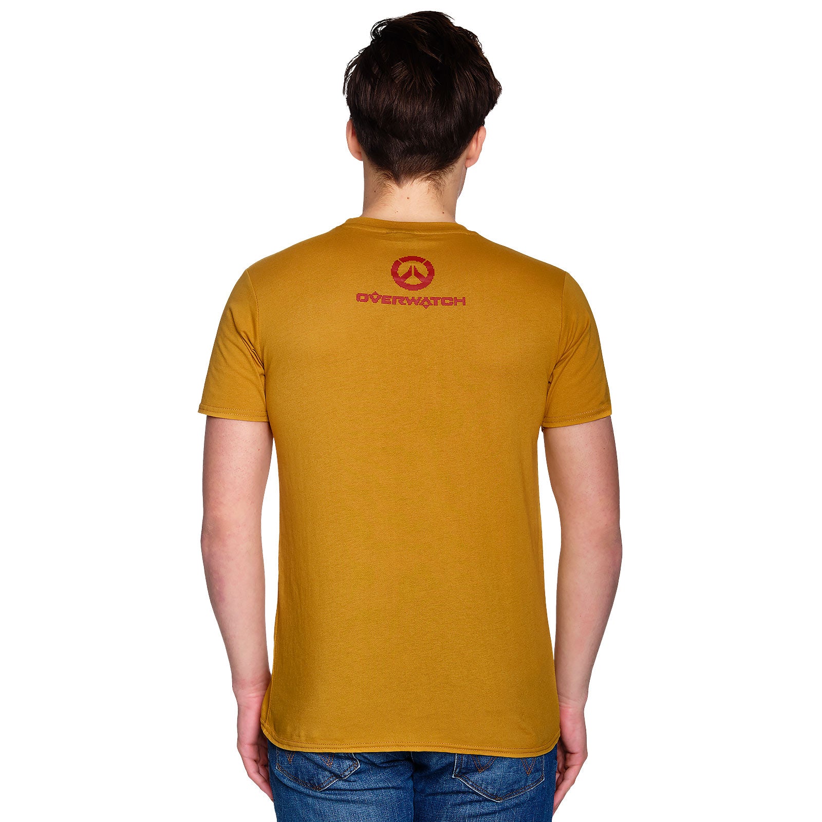 Produktbild Overwatch - Zenyatta Pixel T-shirt gul