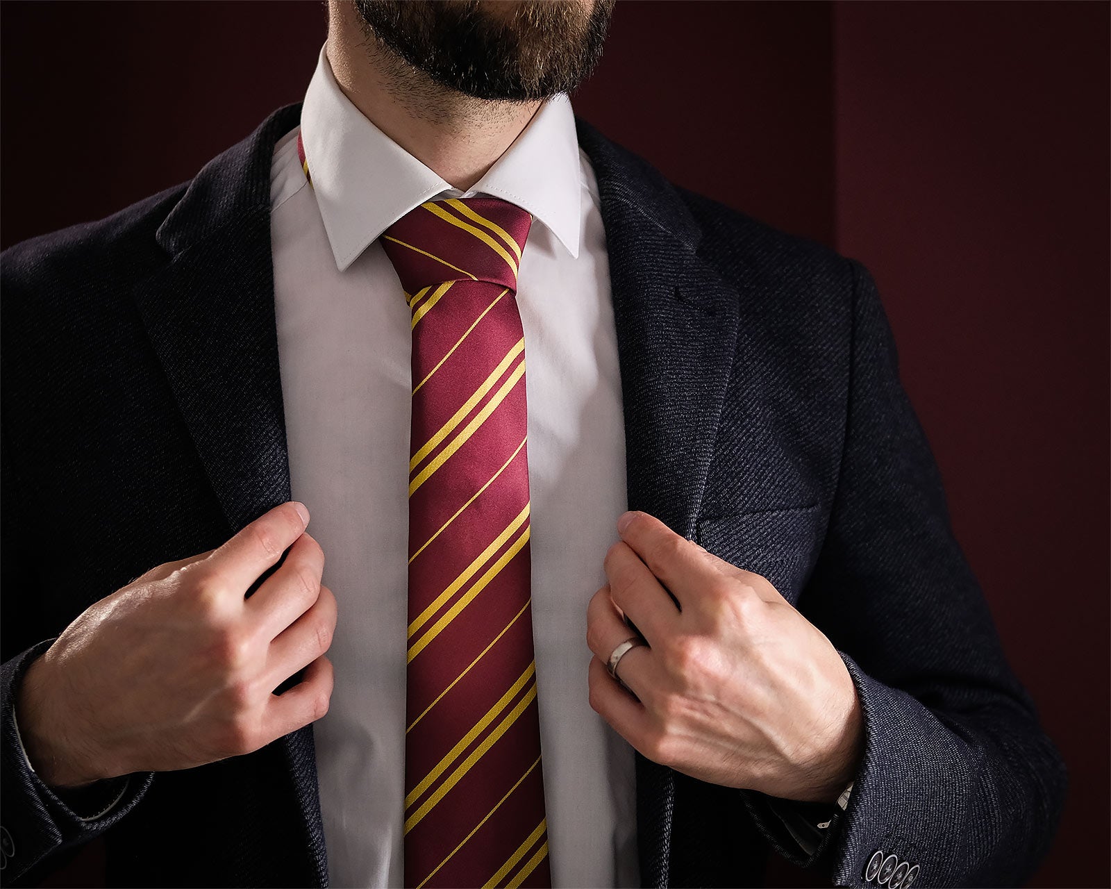 Produktbild Harry Potter - Gryffindor-slips med presentförpackning