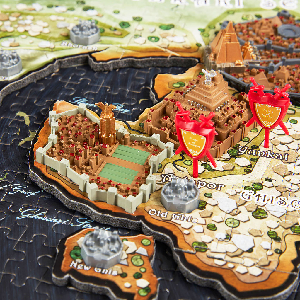 Produktbild Game of Thrones - Essos 3D-pussel