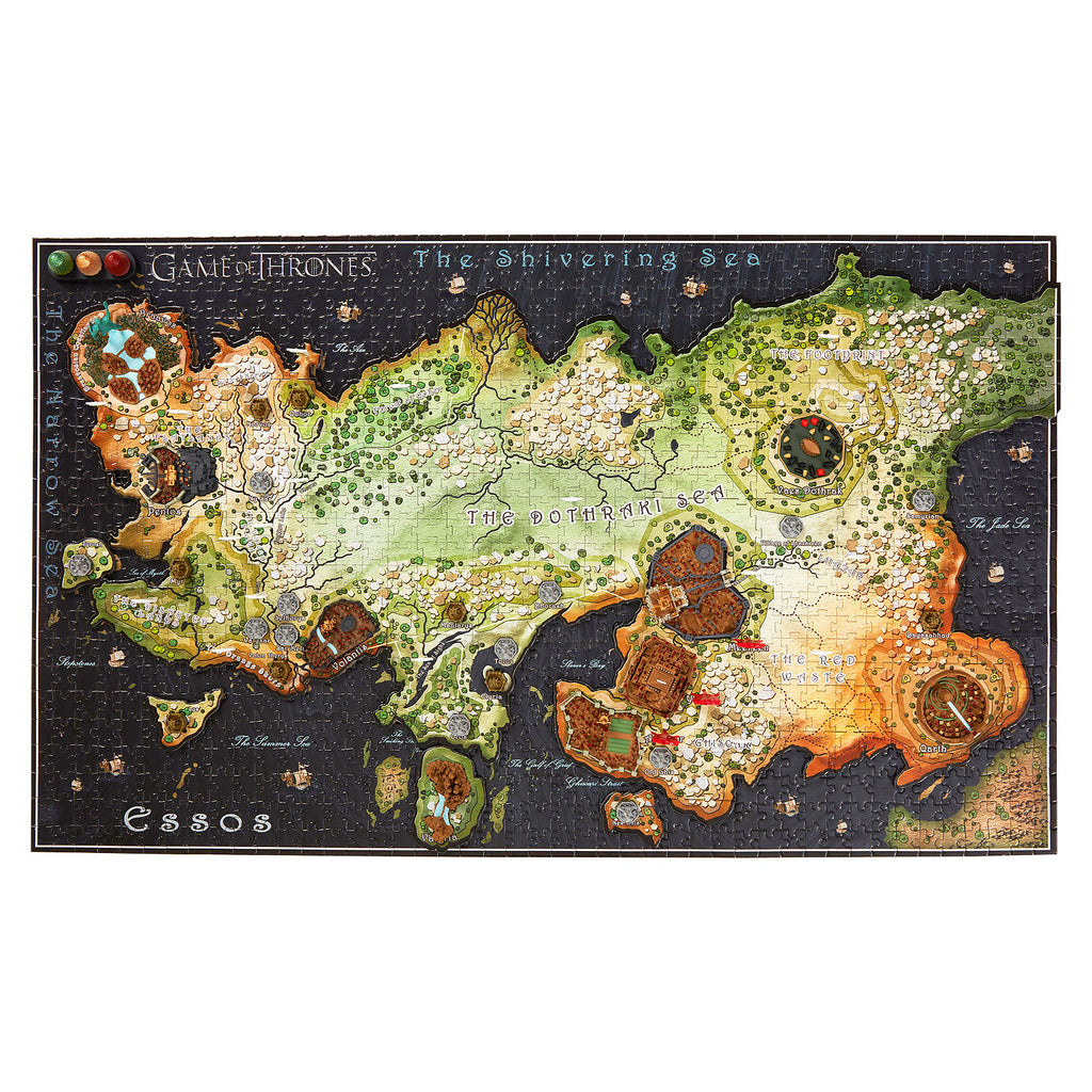 Produktbild Game of Thrones - Essos 3D-pussel