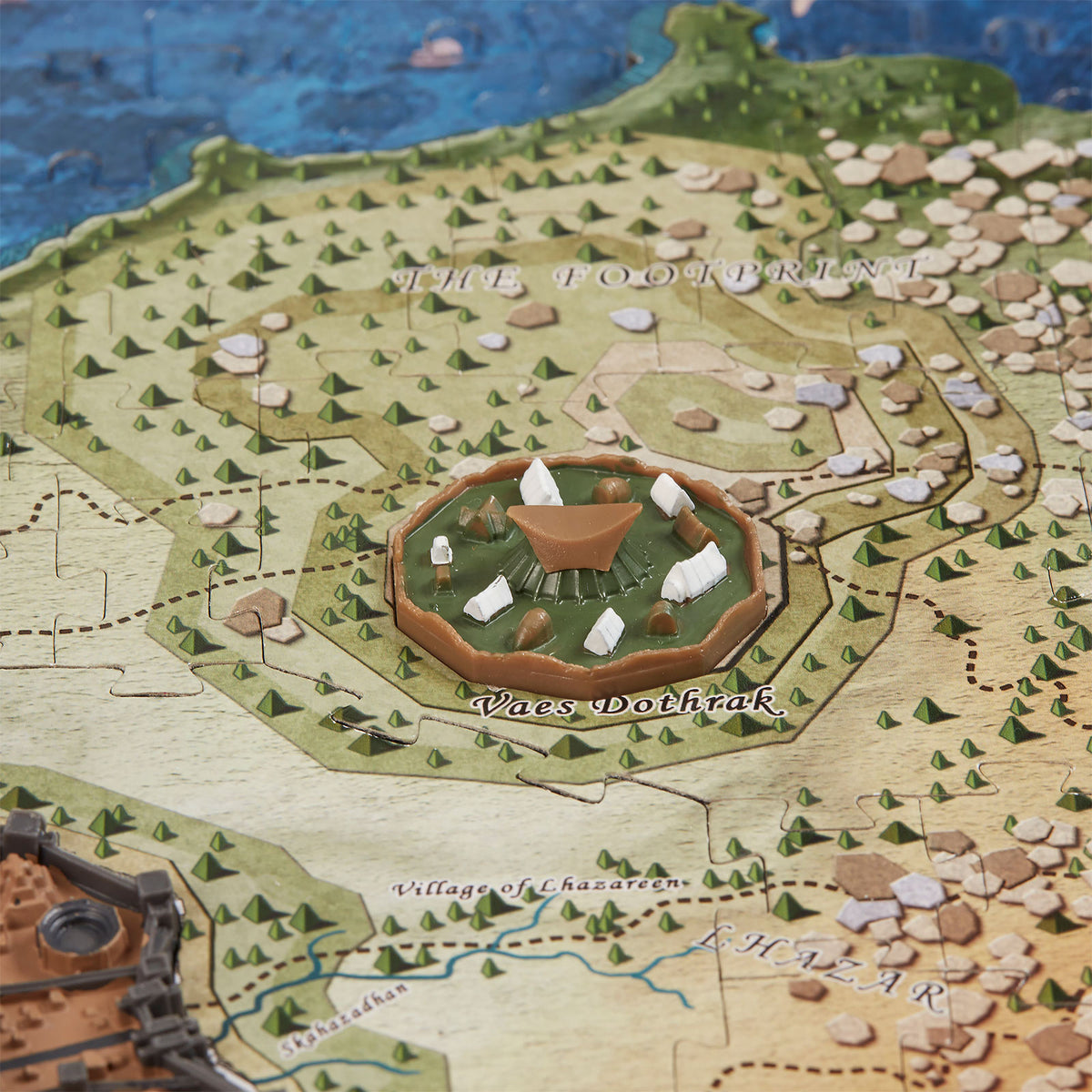 Produktbild Game of Thrones - Westeros och Essos 4D-pussel