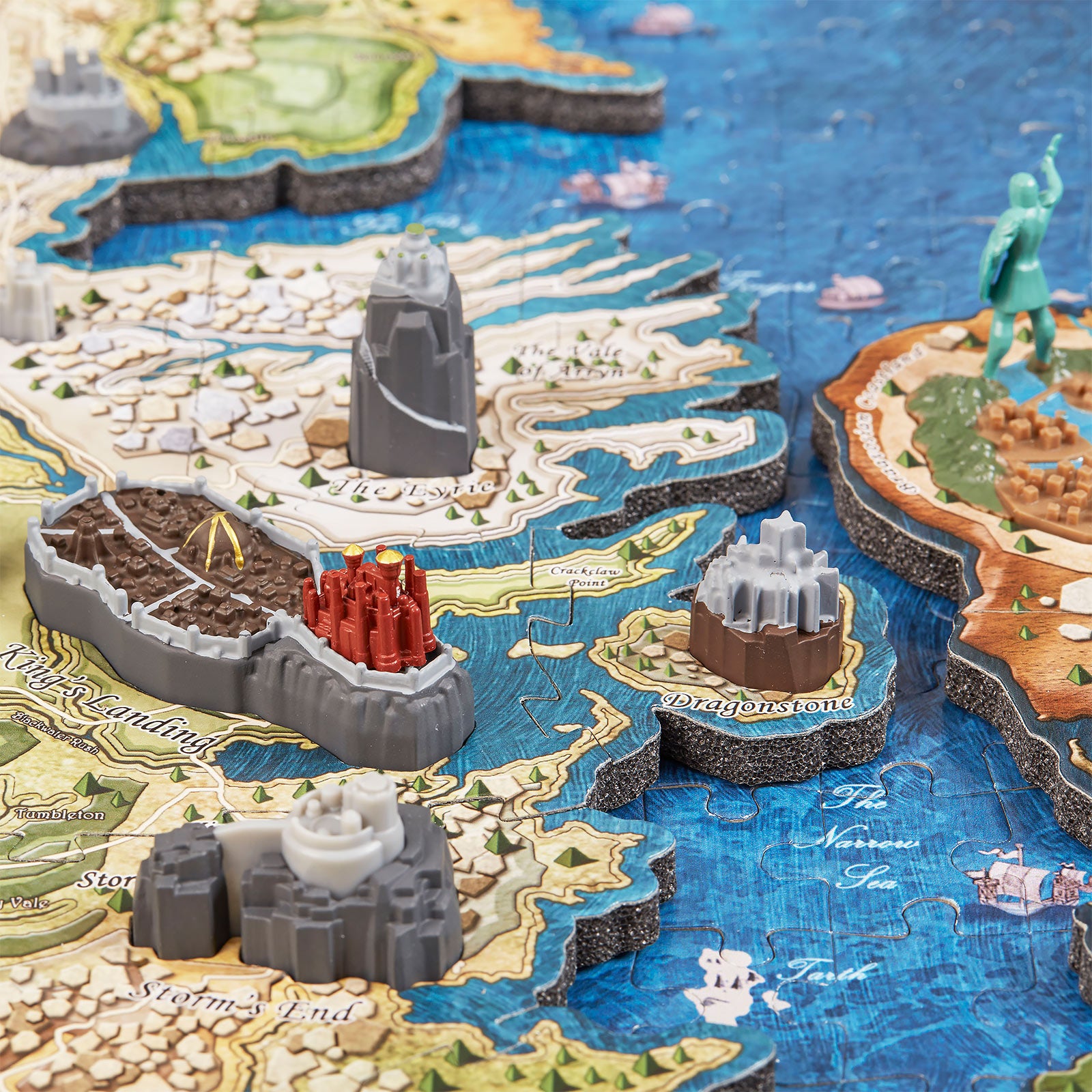 Produktbild Game of Thrones - Westeros och Essos 4D-pussel