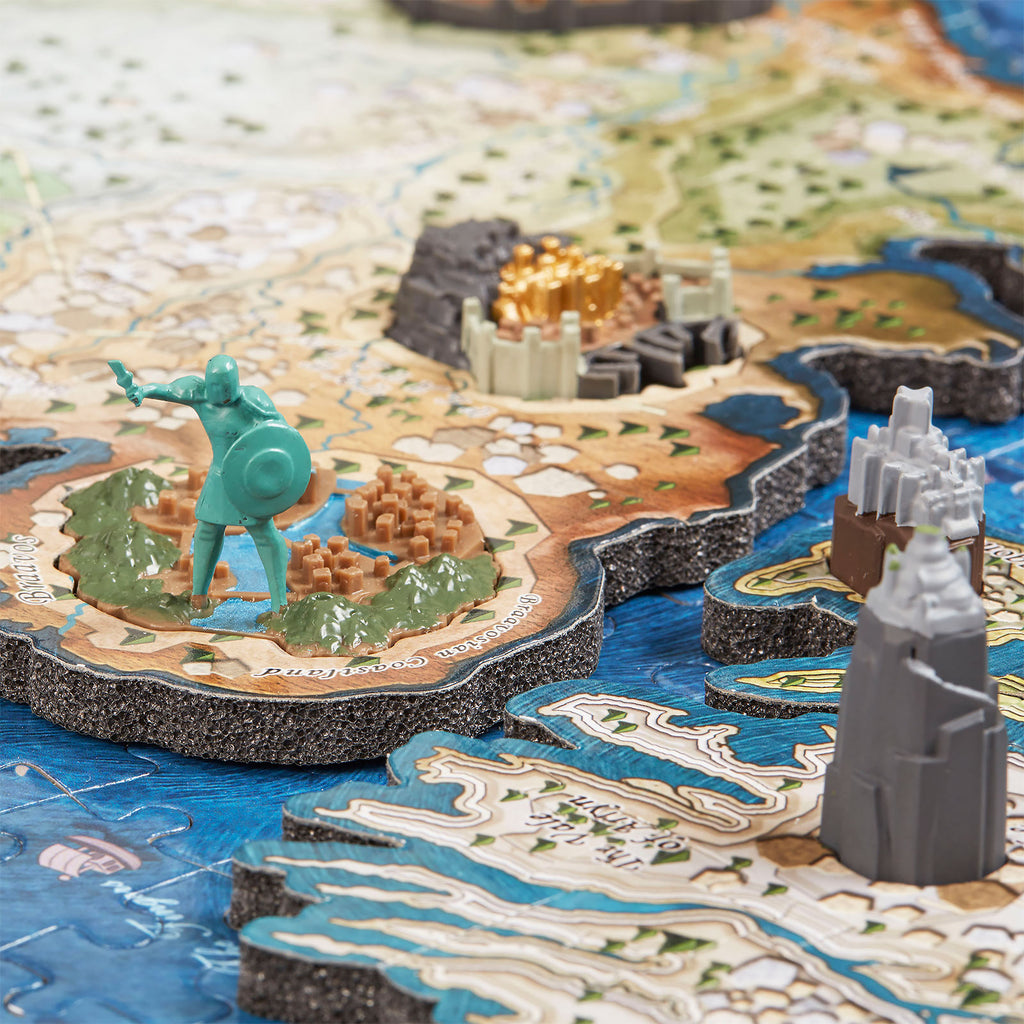 Produktbild Game of Thrones - Westeros och Essos 4D-pussel