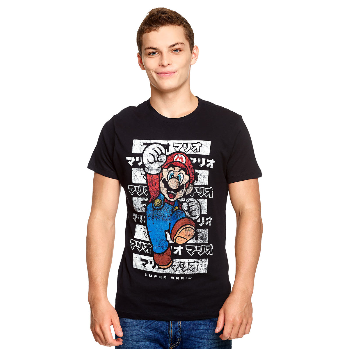 Produktbild Super Mario Jump T-shirt svart