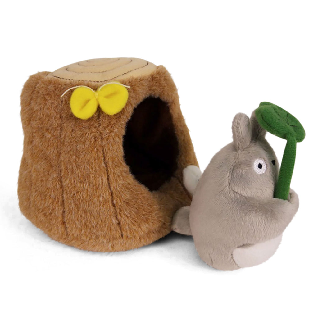 Produktbild Totoro - Plyschfigur med trädstam