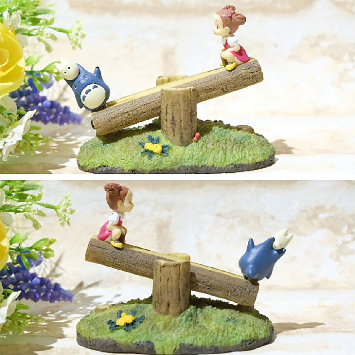 Produktbild Totoro - Mei och Totoros på gungbräda figur