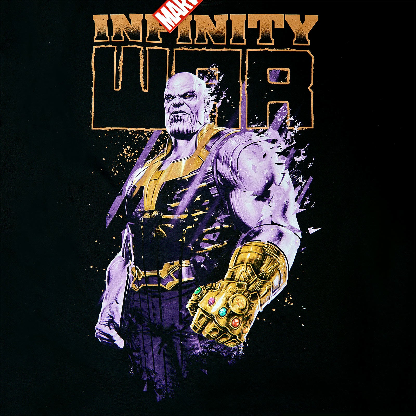 Produktbild Avengers - Furious Thanos T-shirt svart