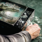 Produktbild Harry Potter - Gringotts Bank med drake Premium Pussel