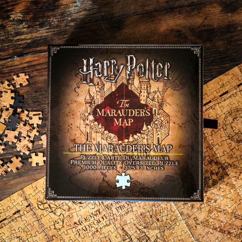 Produktbild Harry Potter - Premium-pussel med Marodörkartan