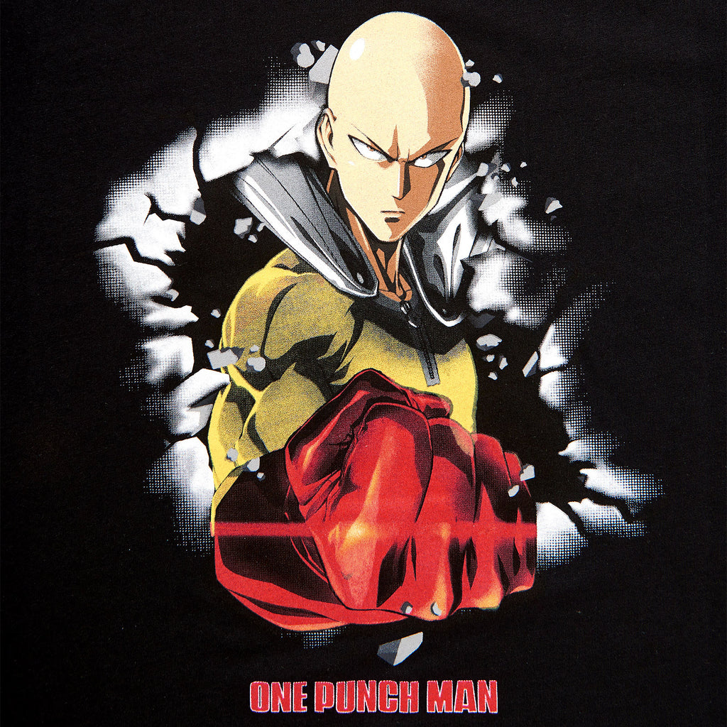 Produktbild One Punch Man - Saitama T-shirt svart