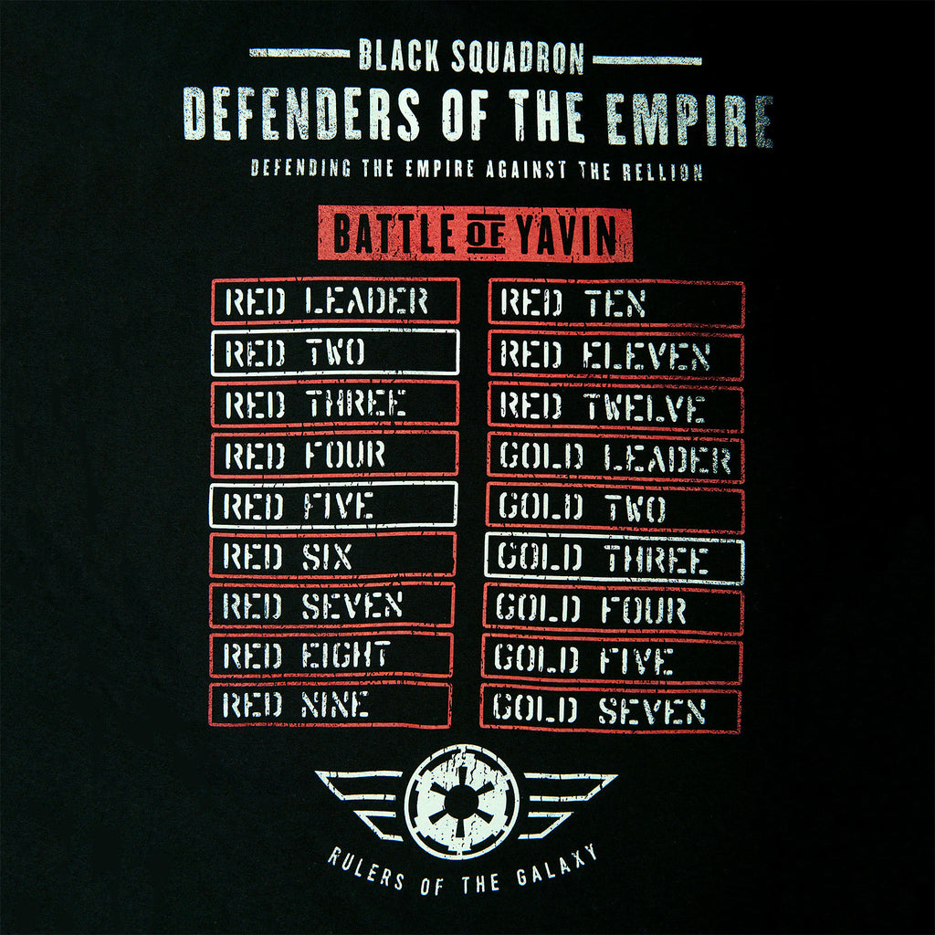 Produktbild Star Wars - Black Squadron T-shirt svart
