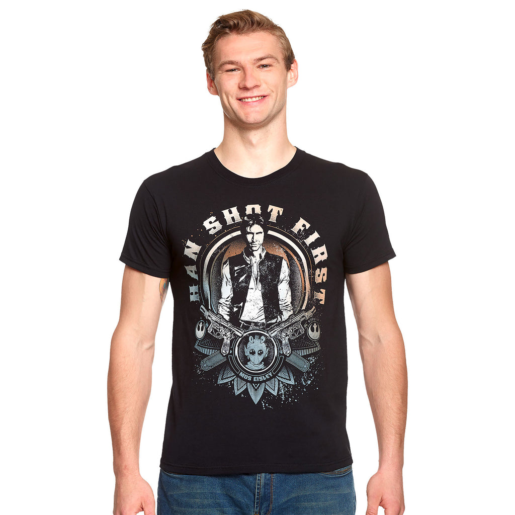 Produktbild Star Wars - Han Solo Shot First T-shirt svart
