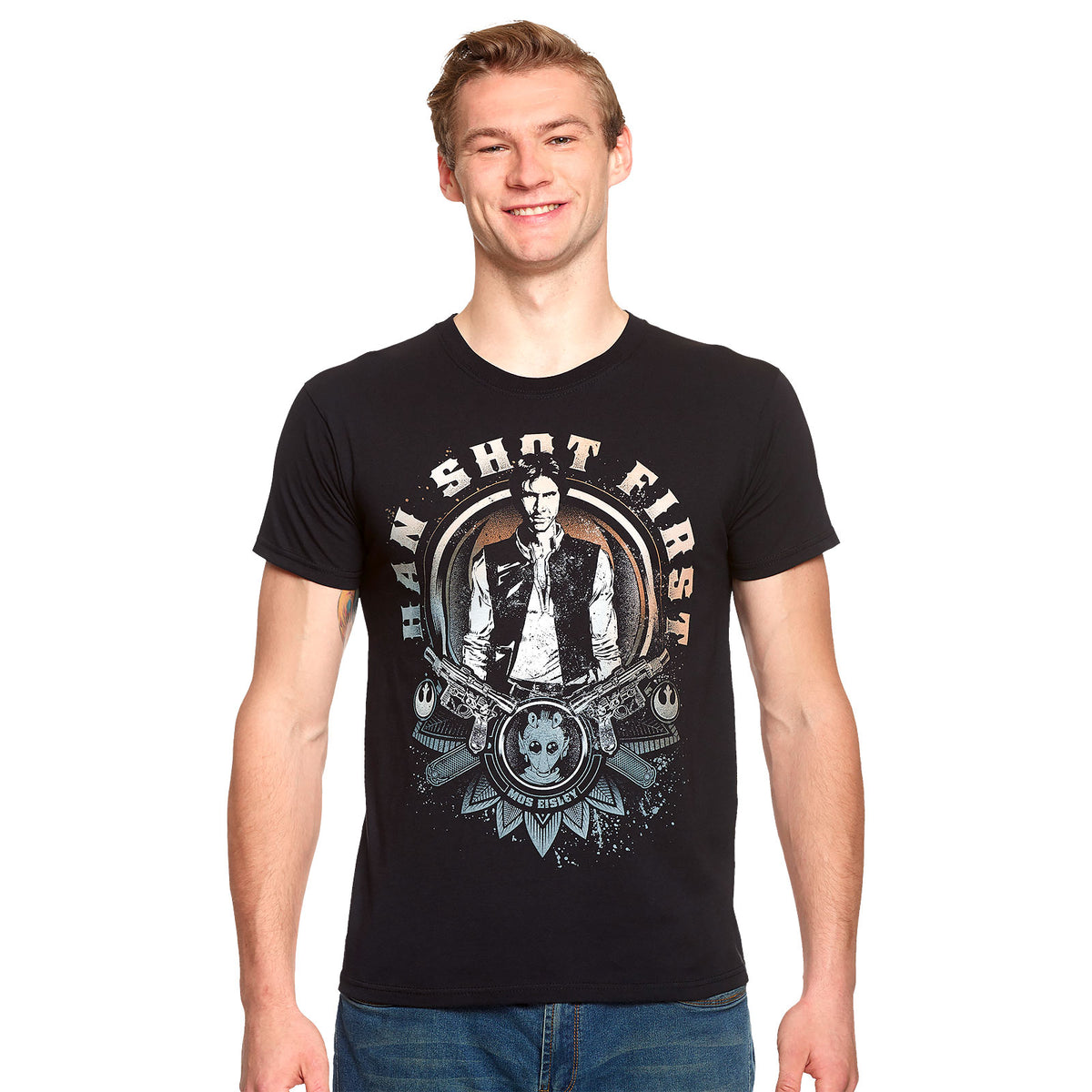 Produktbild Star Wars - Han Solo Shot First T-shirt svart