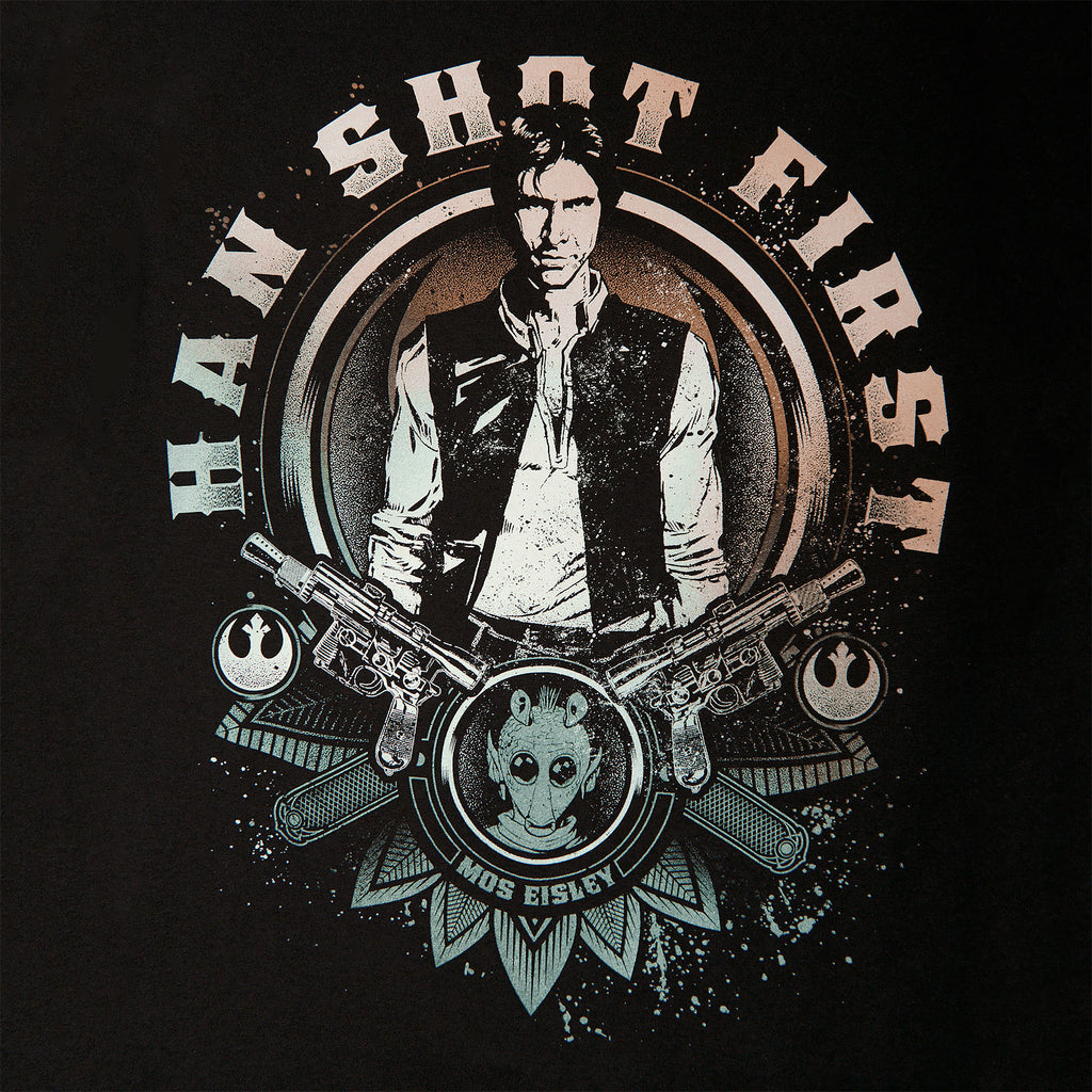 Produktbild Star Wars - Han Solo Shot First T-shirt svart