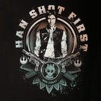 Produktbild Star Wars - Han Solo Shot First T-shirt svart