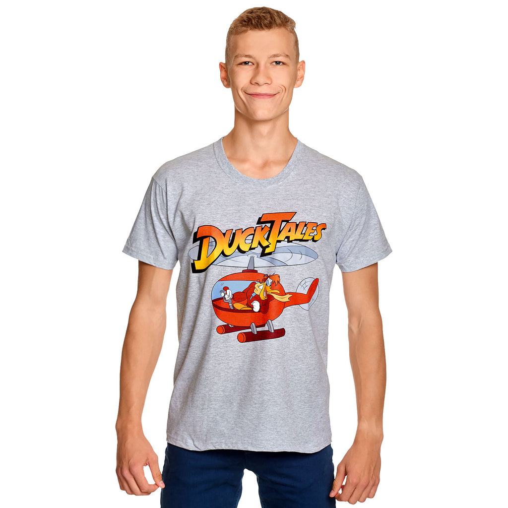 Produktbild DuckTales - Pilot Kvack T-shirt grå