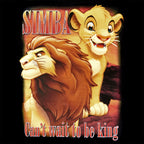 Produktbild Lejonkungen - Simba Next King T-shirt svart