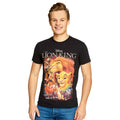 Produktbild Lejonkungen - Poster T-shirt svart