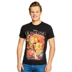 Produktbild Lejonkungen - Poster T-shirt svart