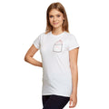 Produktbild Molang - Fick-T-shirt dam vit